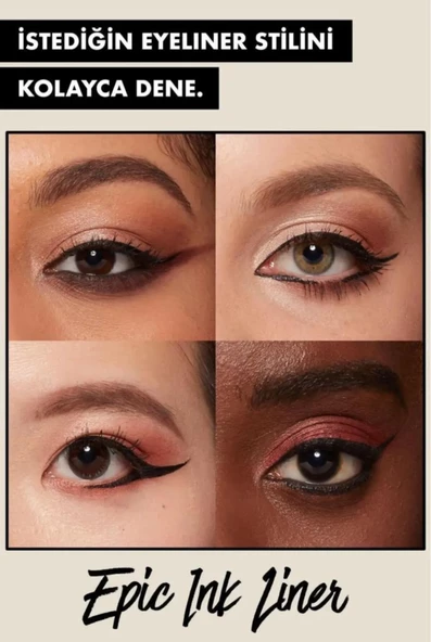NYX Professional Makeup Epic Ink Liner - Siyah Eyeliner - 2