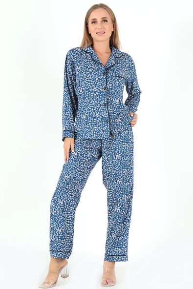 DoReMi Papatya Desenli Uzun Kollu Kadın Pijama Takım ürün görseli