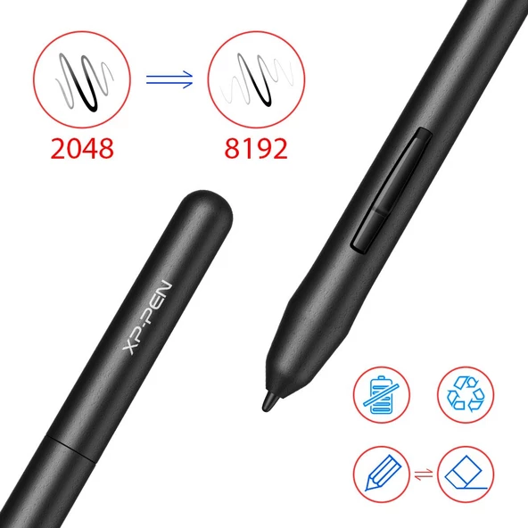 XP-Pen G430s 4x3inç Ultra İnce Grafik Tablet - 3