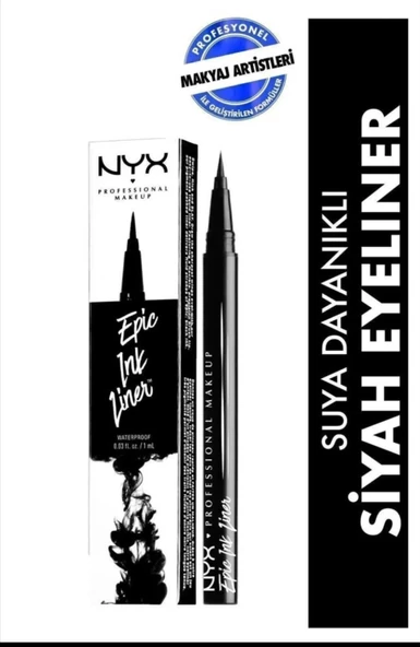 NYX Professional Makeup Epic Ink Liner - Siyah Eyeliner