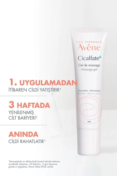 Avene Cicalfate+ Cildin Doğal Bariyerinin Yenilenmesine Yardımcı Masaj Jeli 30 Ml