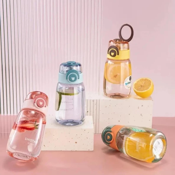 Shotay Çocuk Matarası Tritan Yeşil 480Ml - Resim 6