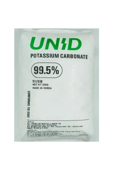 Potasyum Karbonat 25kg Potasa Üzüm Bandırma Için