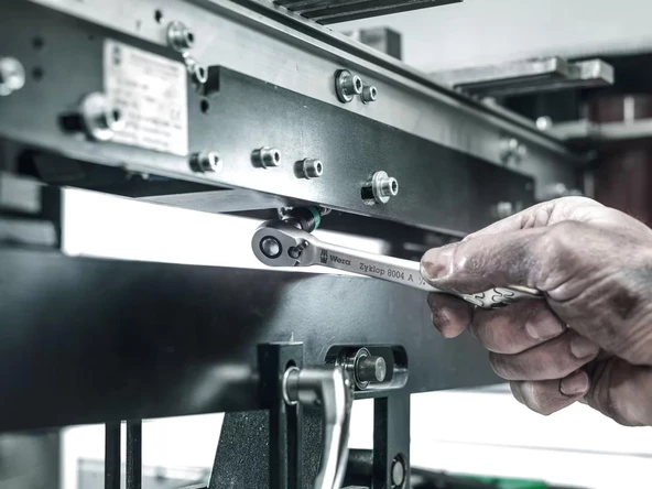 Wera 8004 A Zyklop Metal Yön Mandallı Cırcır, 1/4" Sürücülü, 1/4" x 141 mm - 3