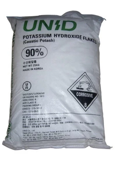 Potasyum Hidroksit - Potas Kostik (25KG)