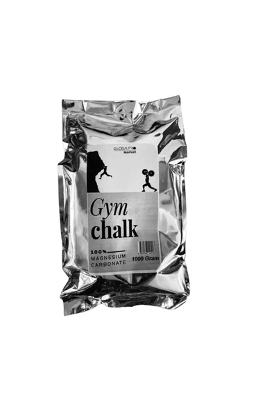 Magnezyum Tozu Dağ Tırmanma Gym Chalk 1000 gram ( Halter, Crossfit ) Fitnes Pole Jimnastik Pudra