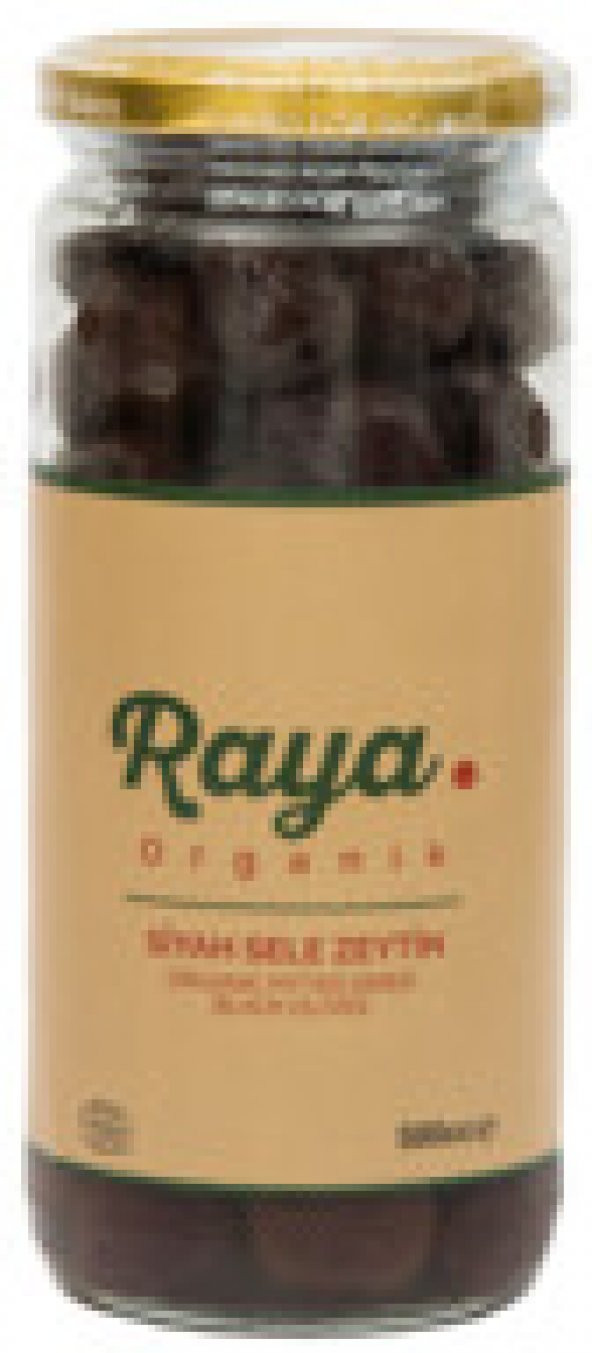 DOĞAL ZİYAFET RAYA ORGANİK SELE SİYAH ZEYTİN 300 GR - 1