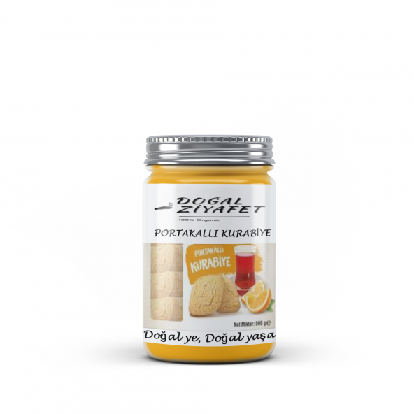 DOĞAL ZİYAFET NİMET PORTAKALLI KURABİYE 500 GR - 1