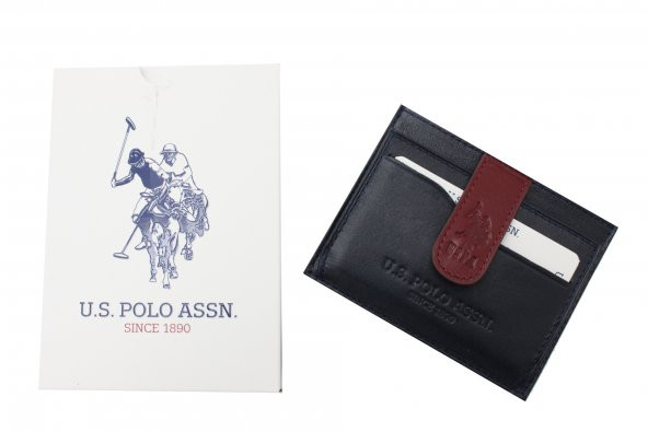 Plcuz 7606 U.S.Polo Assn.Hakiki Deri Kartlık