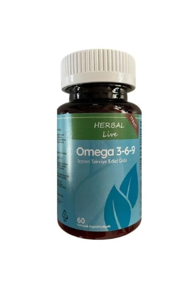 Omega 3 6 9 Içeren Takviye Edici Gıda 60 Yumuşak Soft Jel Balık Yağ Primroz + Keten Tohum Yağ