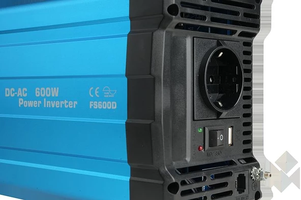 FS600-12 Apex 600W Tam Sinüs İnverter 12V - 8