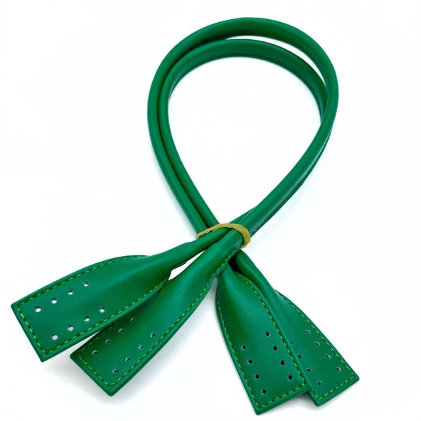 Angel Çanta Aksesuar Suni Deri Pelikan Model Çanta Sapı Çimen Yeşili Renk ürün görseli