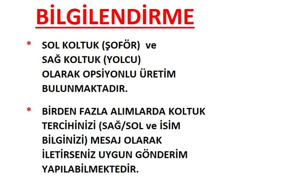 Efe minder sıtıcılı Koltuk Minderi 2 Adet Isıtıcı Sol&sağ Koltuk Minder Koltuk - 3