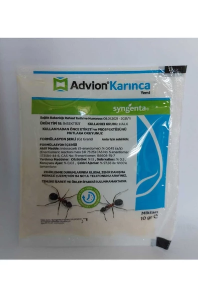 Advıon Karınca Yemi 10 Gr