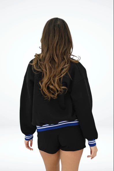 Kadın Alaska Nakışlı Kolej Ceket 1854-25-1 - 7