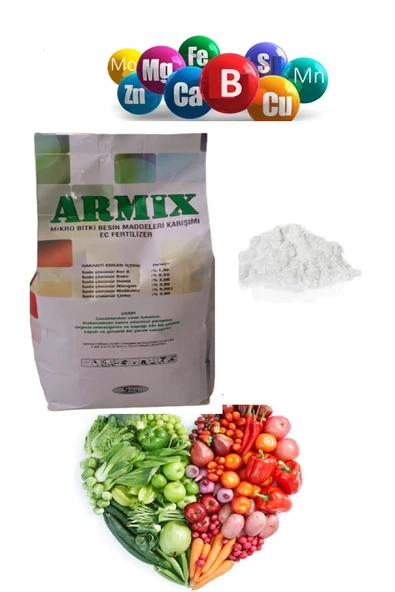 Armix Iz Element Kompleksi Combi ( Kombi ) 5 Kg Bor,mangan,çinko,demir,molibden,bakır Yaprak Toprak - 2