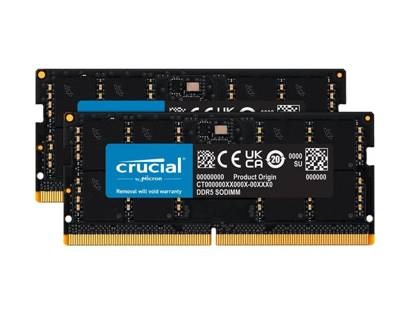 Crucial 32GB (2x16GB) 5600MHz DDR5 CT2K16G56C46S5