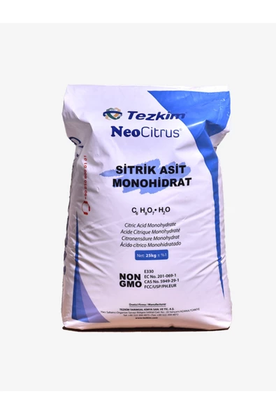 Sitrik Asit Monohıdrat 25 Kg - 2