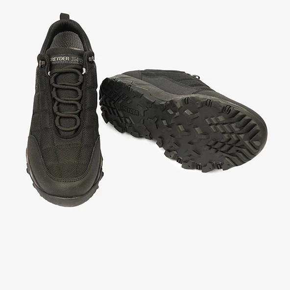 Büyük Beden Erkek Siyah Su Geçirmez Ayakkabı 4K1GA00171L - Resim 6