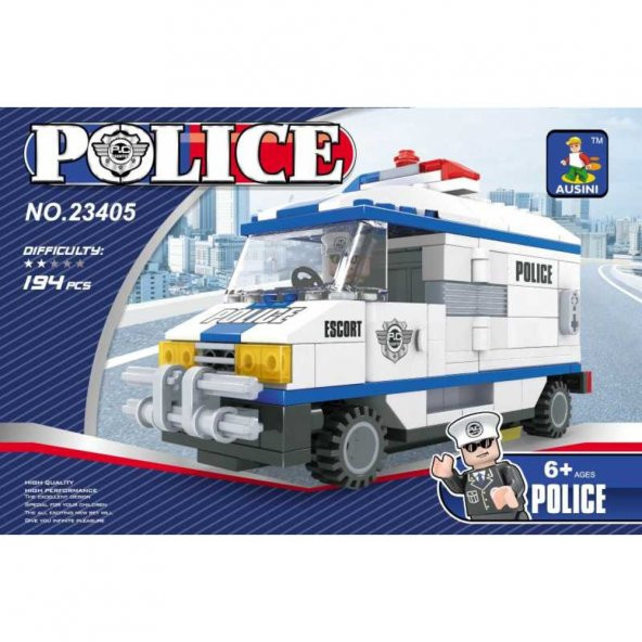 Ausini Polis 194 Parça Polis Minibüsü
