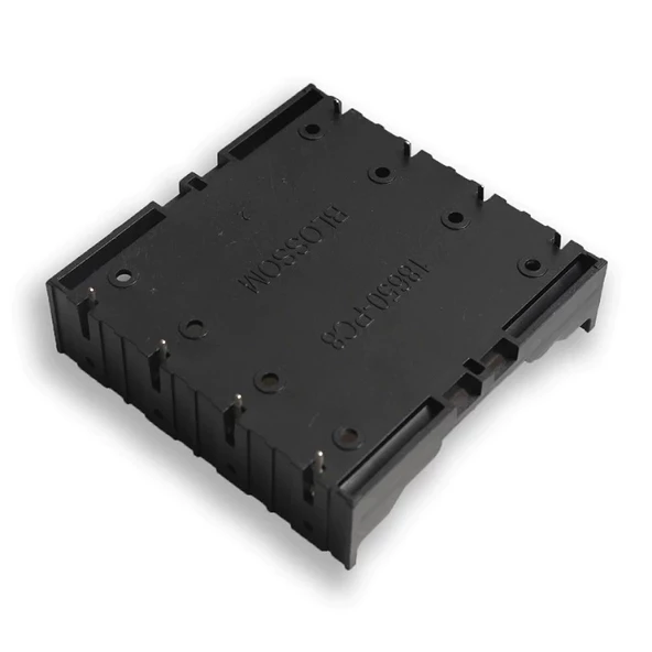 18650 Dörtlü Pil Kutusu Pil Yuvası - Resim 3