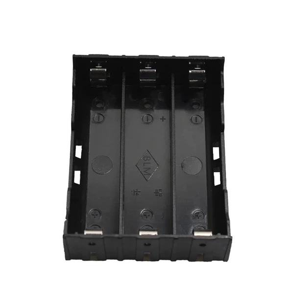 18650 Üçlü Pil Kutusu Pil Yuvası - Resim 3