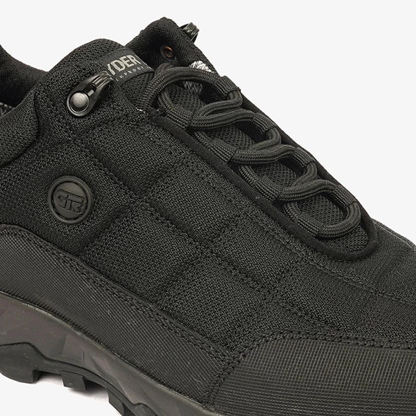 Büyük Beden Erkek Siyah Su Geçirmez Ayakkabı 4K1GA00171L - Resim 5