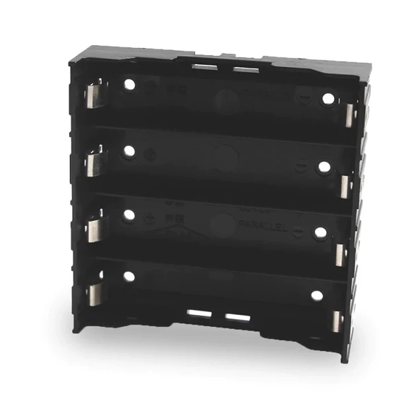 18650 Dörtlü Pil Kutusu Pil Yuvası - Resim 2