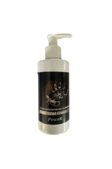 200 ML LİQUİD POWER GYM CHALK Pompa JİMNASTİK , POLE DANS , CROSSFİT, DAĞ TIRMANIŞI, WEİGHT LİFTİNG - 2