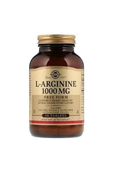 Solgar L-Arginine 1000 Mg 90 Tablet - Resim 4