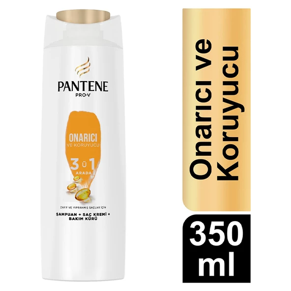 Pantene Onarıcı Ve Koruyucu 3'Ü1 Arada Şampuan 350 Ml