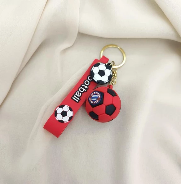 Anahtarlık Futbol Topu Dünya Kupası Maç Araba Çanta Cüzdan Süsü - Resim 3