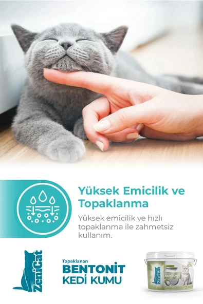 Kokulu Renkli Kedi Kumu İnce Taneli Doğal Bentonit - Resim 11