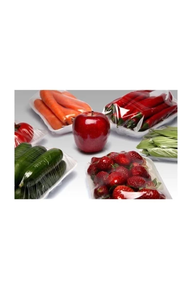 Şeffaf Gıda Streç Film Sarı Gıda Streç Film 45 Cm X 150 Metre 8 Mikron - Resim 2