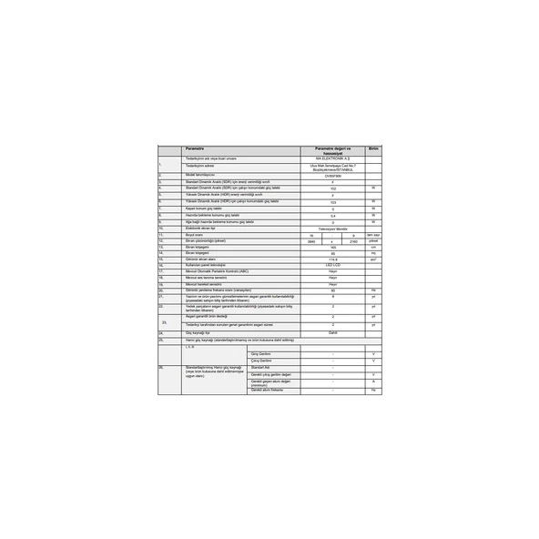 65OVF9000UQ 65'' 165 Ekran Uydu Alıcılı 4K Ultra HD Smart QLED TV - Resim 4