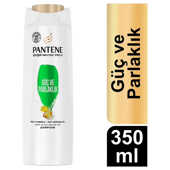 Pantene Doğal Sentez Güç ve Parlaklık Şampuan 350 ml