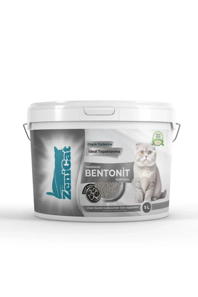 Kokulu Renkli Kedi Kumu İnce Taneli Doğal Bentonit - Resim 3