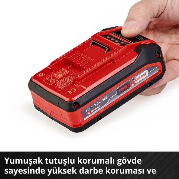 Einhell 18V 3.0Ah Power-X-Change Plus Akü - 4511501 - 5