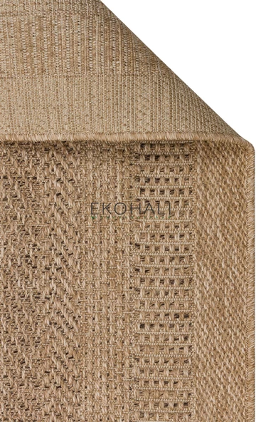 Salda Koleksiyonu iç ve Dış Mekan Kullanımına Uygun Jüt Görünümlü Yumuşak Dokulu Sisal Kilim SLD 02 Natural - 2