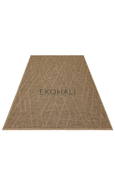 Salda Koleksiyonu iç ve Dış Mekan Kullanımına Uygun Jüt Görünümlü Yumuşak Dokulu Sisal Kilim SLD 03 Natural - 5