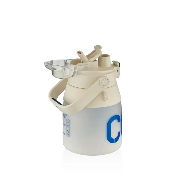 Shotay Su Matarası Tritan Beyaz 1000Ml - 2