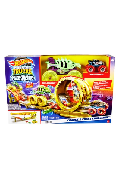 HOT WHEELS Monster Trucks Power Smashers Oyun Seti HXT05 - 7