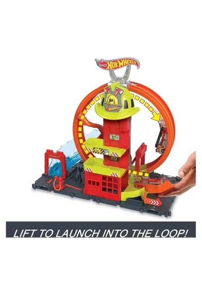 HOT WHEELS Çember Pistli Itfaiye Istasyonu Hkx41 - 4