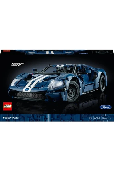 LEGO ® Technic 2022 Ford GT 42154 - Yetişkinler için Koleksiyonluk Model Yapım Seti (1466 Parça) - 3