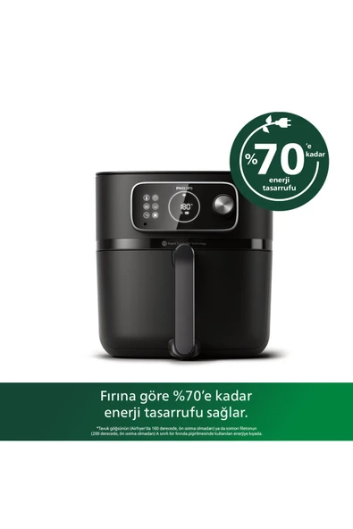 Philips HD9875/90 Airfryer 7000 Serisi XXL Connected, 2 kg, 8.3 L Kapasite, Uzaktan Bağlantılı - 5