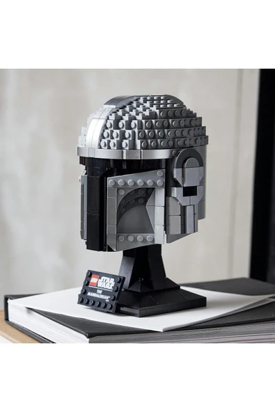 LEGO ® Star Wars™ Mandalorian™ Kaskı 75328 - Yetişkinler için Koleksiyonluk Yapım Seti (584 Parça) - Resim 8