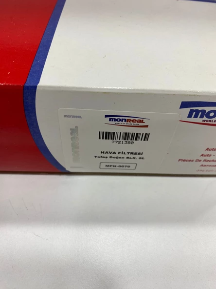 Monreal MFN-0070 Hava Filtresi Tofaş / Doğan SLX-SL - 3