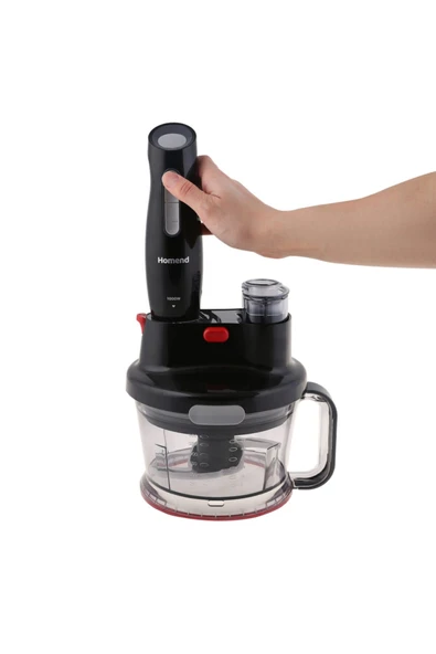 HOMEND Functionall 2840h Mutfak Robotu Siyah - 3