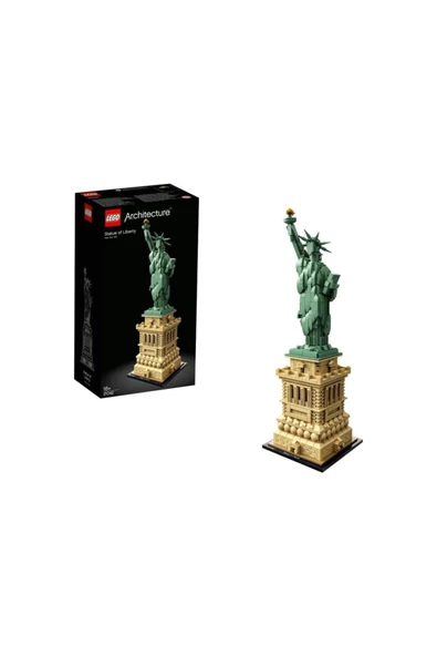 LEGO Architecture Özgürlük Heykeli 21042 Yetişkinler Için Yapım Oyuncağı