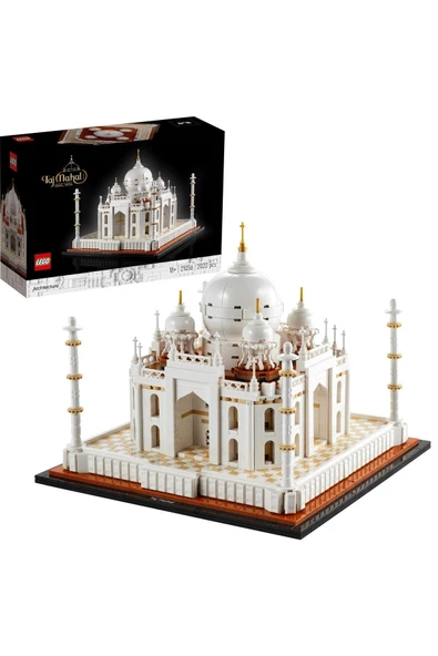 LEGO Architecture Mimari Simgeler Koleksiyonu Tac Mahal 21056 - Sergilenebilir Yapım Seti (2022 Parça)